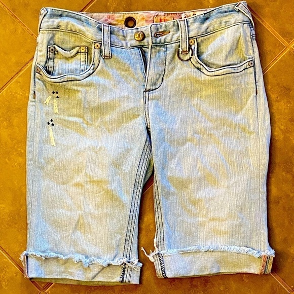 Free People Denim - FREE PEOPLE Denim Shorts